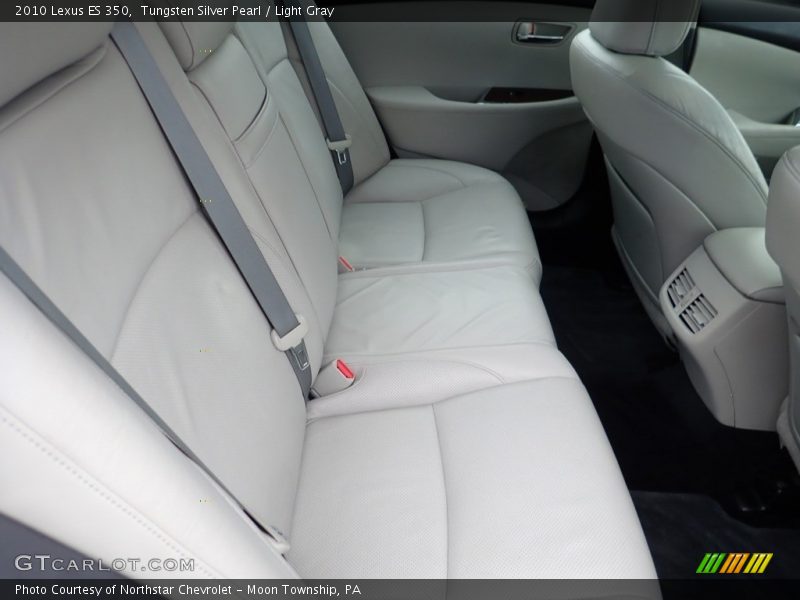 Tungsten Silver Pearl / Light Gray 2010 Lexus ES 350