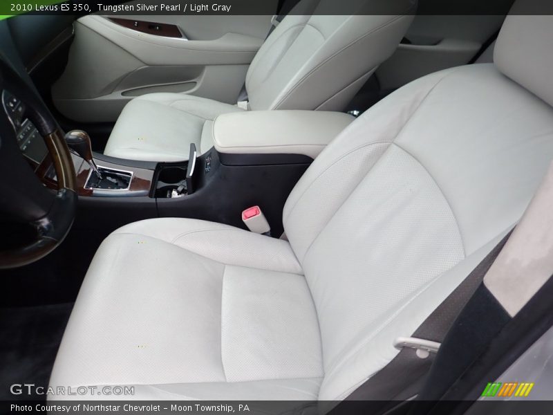 Tungsten Silver Pearl / Light Gray 2010 Lexus ES 350