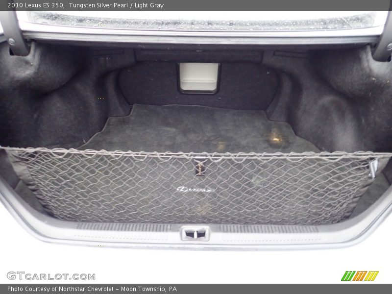 Tungsten Silver Pearl / Light Gray 2010 Lexus ES 350