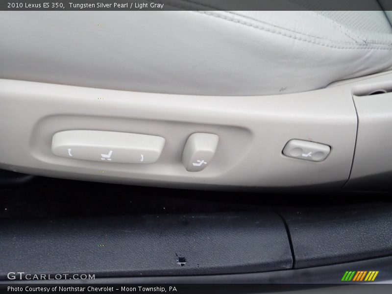 Tungsten Silver Pearl / Light Gray 2010 Lexus ES 350