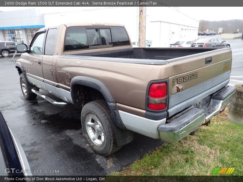 Sierra Bronze Pearlcoat / Camel/Tan 2000 Dodge Ram 1500 SLT Extended Cab 4x4