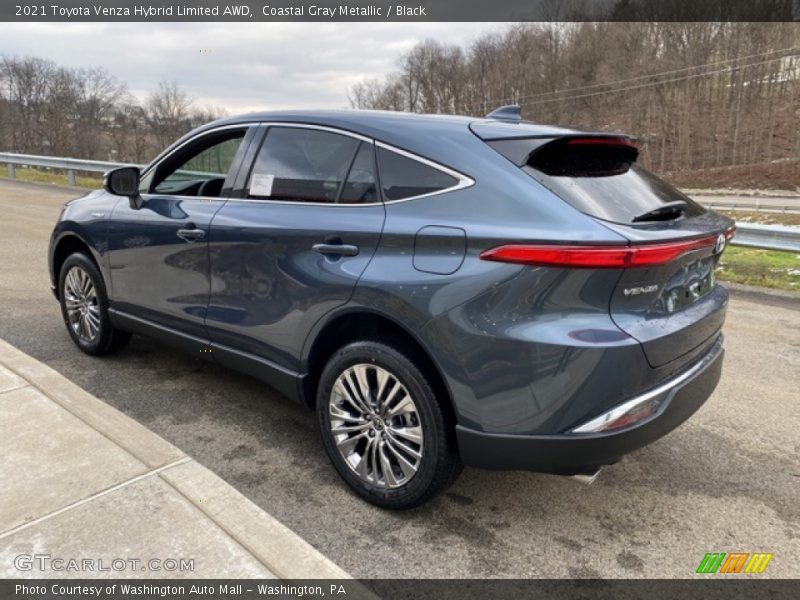 Coastal Gray Metallic / Black 2021 Toyota Venza Hybrid Limited AWD