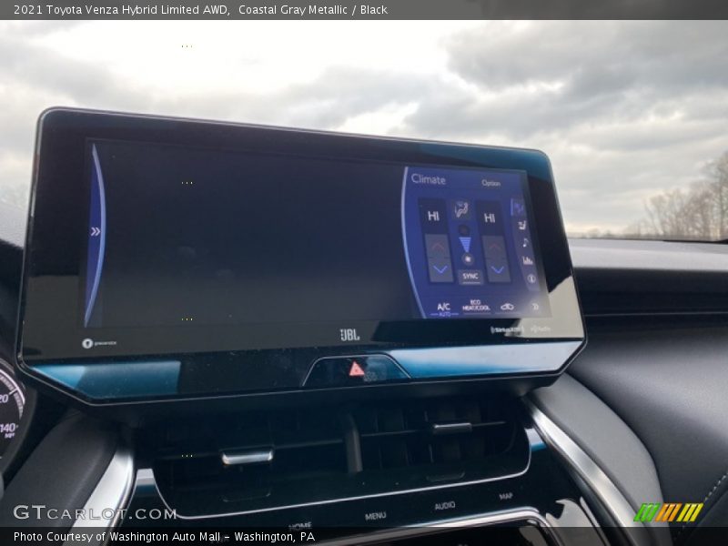 Coastal Gray Metallic / Black 2021 Toyota Venza Hybrid Limited AWD