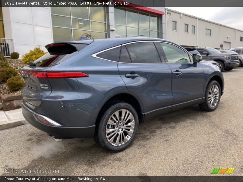 Coastal Gray Metallic / Black 2021 Toyota Venza Hybrid Limited AWD