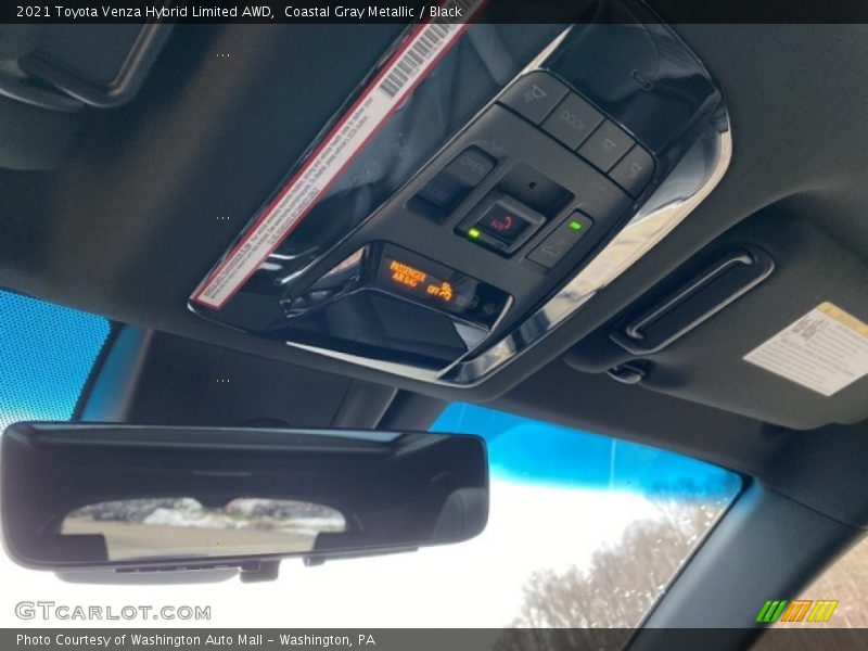 Coastal Gray Metallic / Black 2021 Toyota Venza Hybrid Limited AWD