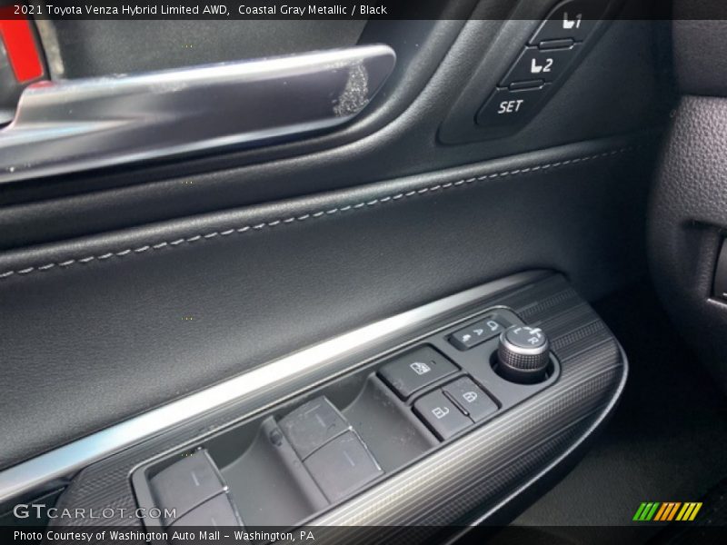 Coastal Gray Metallic / Black 2021 Toyota Venza Hybrid Limited AWD