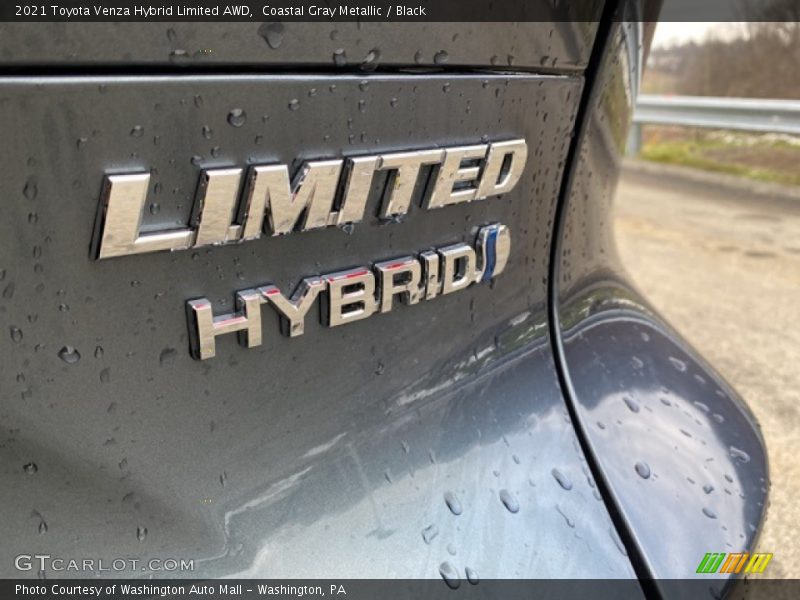 Coastal Gray Metallic / Black 2021 Toyota Venza Hybrid Limited AWD