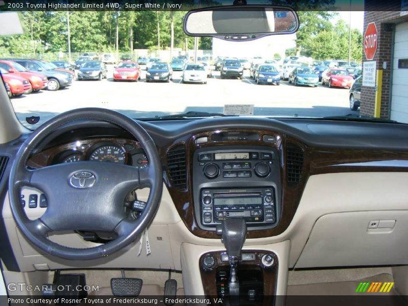 Super White / Ivory 2003 Toyota Highlander Limited 4WD