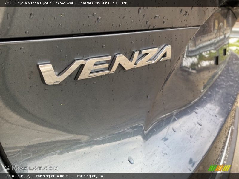 Coastal Gray Metallic / Black 2021 Toyota Venza Hybrid Limited AWD