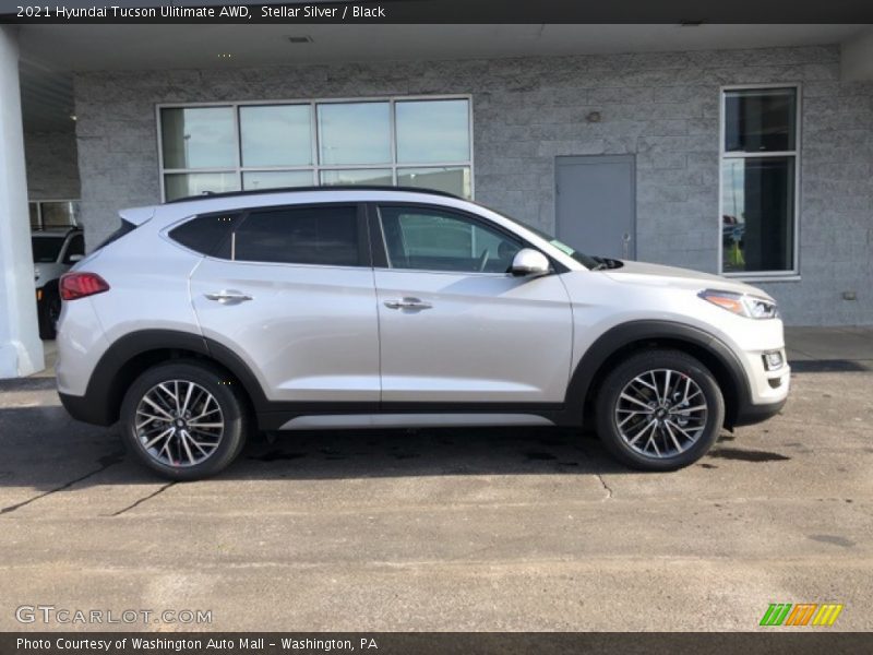 Stellar Silver / Black 2021 Hyundai Tucson Ulitimate AWD