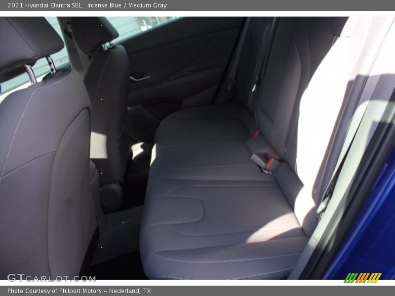 Intense Blue / Medium Gray 2021 Hyundai Elantra SEL
