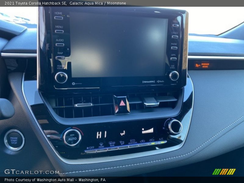 Galactic Aqua Mica / Moonstone 2021 Toyota Corolla Hatchback SE
