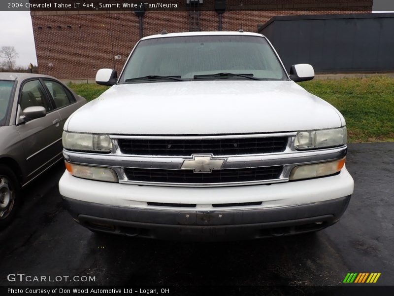 Summit White / Tan/Neutral 2004 Chevrolet Tahoe LT 4x4