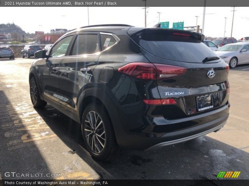 Black Noir Pearl / Black 2021 Hyundai Tucson Ulitimate AWD