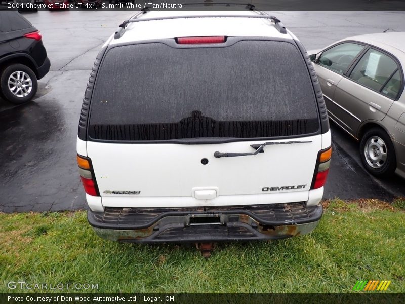 Summit White / Tan/Neutral 2004 Chevrolet Tahoe LT 4x4