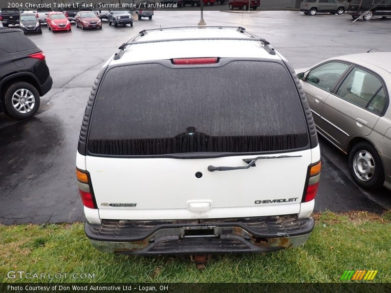 Summit White / Tan/Neutral 2004 Chevrolet Tahoe LT 4x4