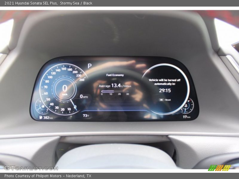 Stormy Sea / Black 2021 Hyundai Sonata SEL Plus