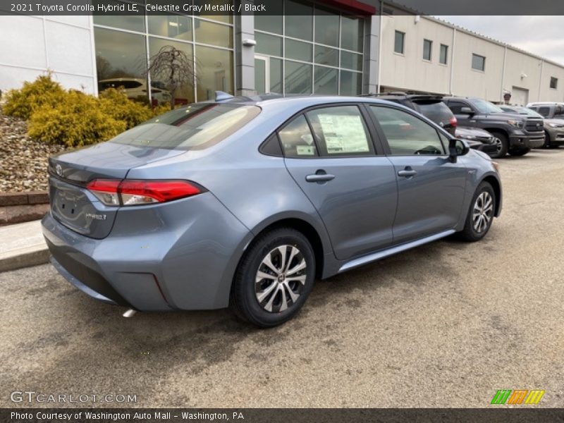 Celestite Gray Metallic / Black 2021 Toyota Corolla Hybrid LE
