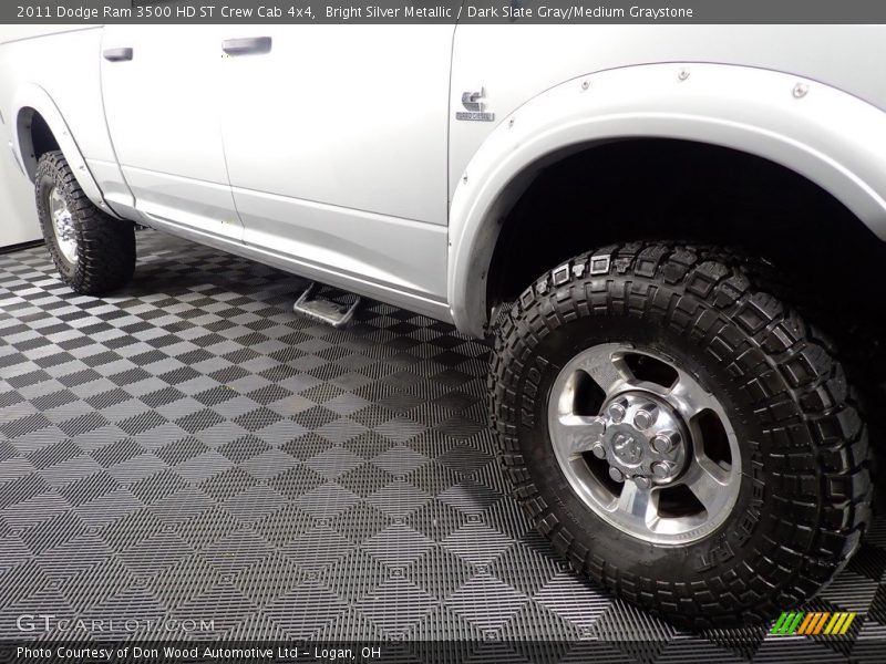 Bright Silver Metallic / Dark Slate Gray/Medium Graystone 2011 Dodge Ram 3500 HD ST Crew Cab 4x4