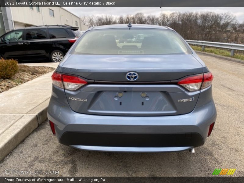 Celestite Gray Metallic / Black 2021 Toyota Corolla Hybrid LE