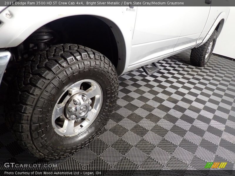 Bright Silver Metallic / Dark Slate Gray/Medium Graystone 2011 Dodge Ram 3500 HD ST Crew Cab 4x4