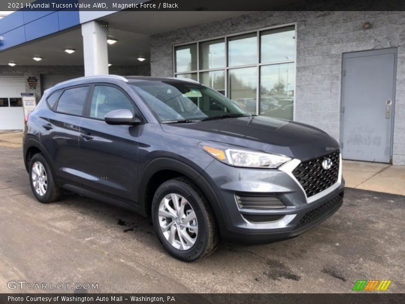 Magnetic Force / Black 2021 Hyundai Tucson Value AWD
