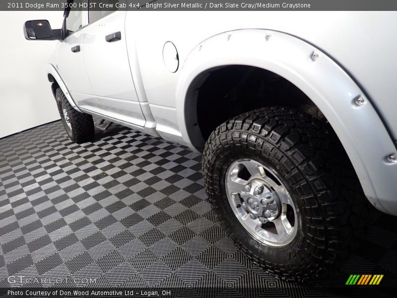Bright Silver Metallic / Dark Slate Gray/Medium Graystone 2011 Dodge Ram 3500 HD ST Crew Cab 4x4