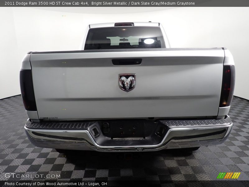Bright Silver Metallic / Dark Slate Gray/Medium Graystone 2011 Dodge Ram 3500 HD ST Crew Cab 4x4