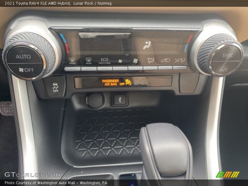 Lunar Rock / Nutmeg 2021 Toyota RAV4 XLE AWD Hybrid