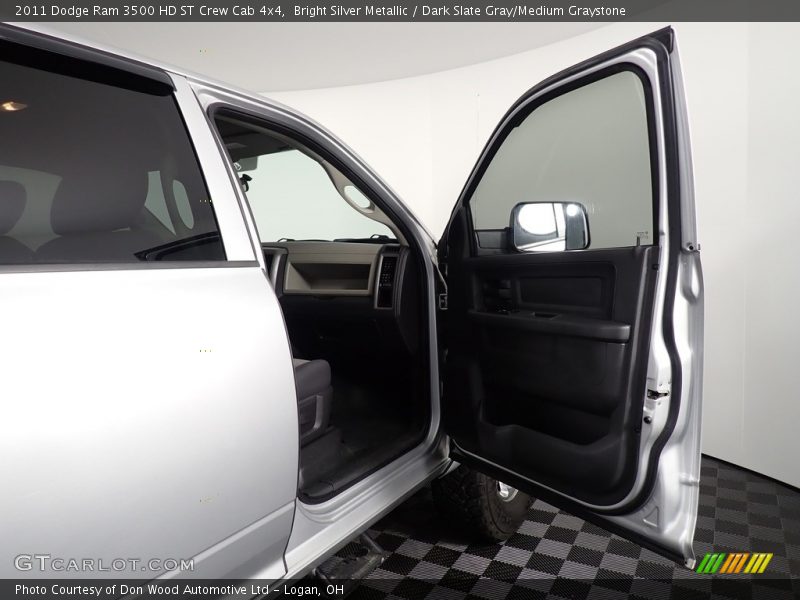 Bright Silver Metallic / Dark Slate Gray/Medium Graystone 2011 Dodge Ram 3500 HD ST Crew Cab 4x4