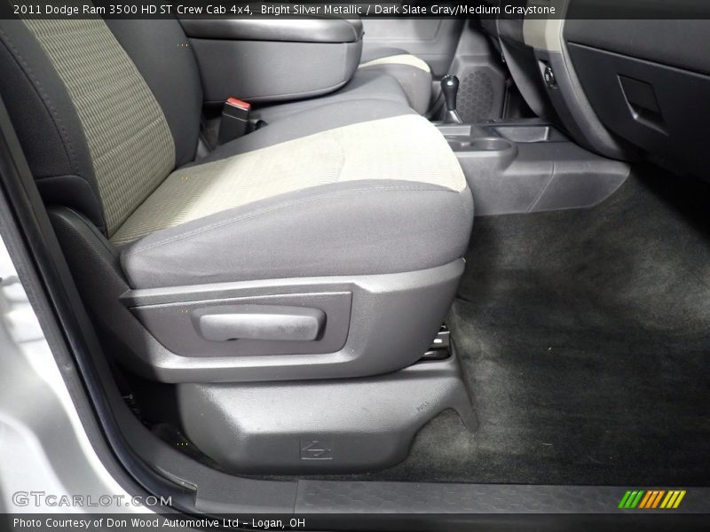 Bright Silver Metallic / Dark Slate Gray/Medium Graystone 2011 Dodge Ram 3500 HD ST Crew Cab 4x4