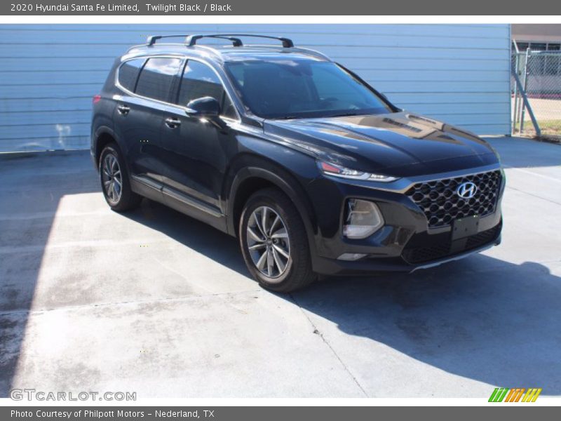 Twilight Black / Black 2020 Hyundai Santa Fe Limited