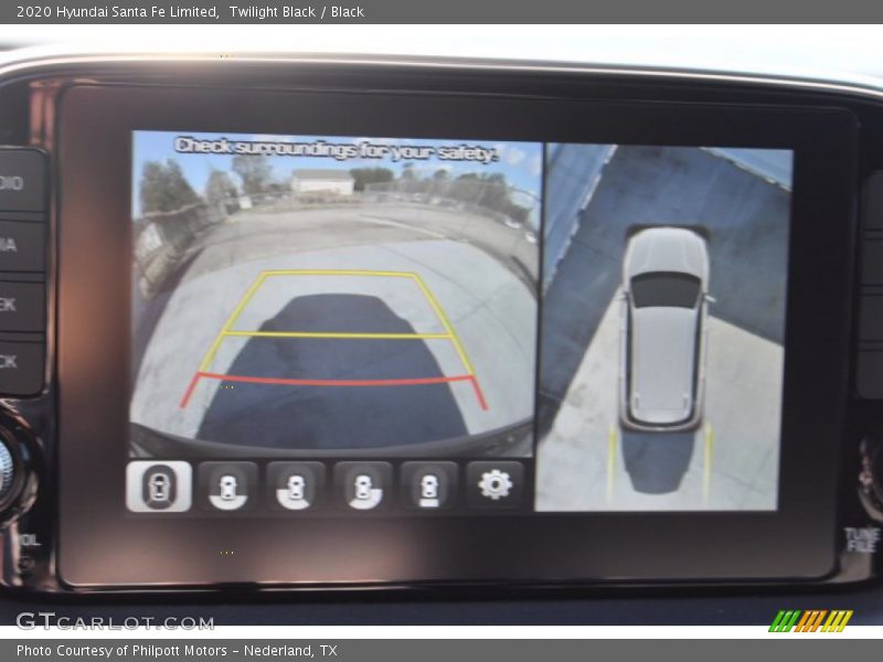 Twilight Black / Black 2020 Hyundai Santa Fe Limited