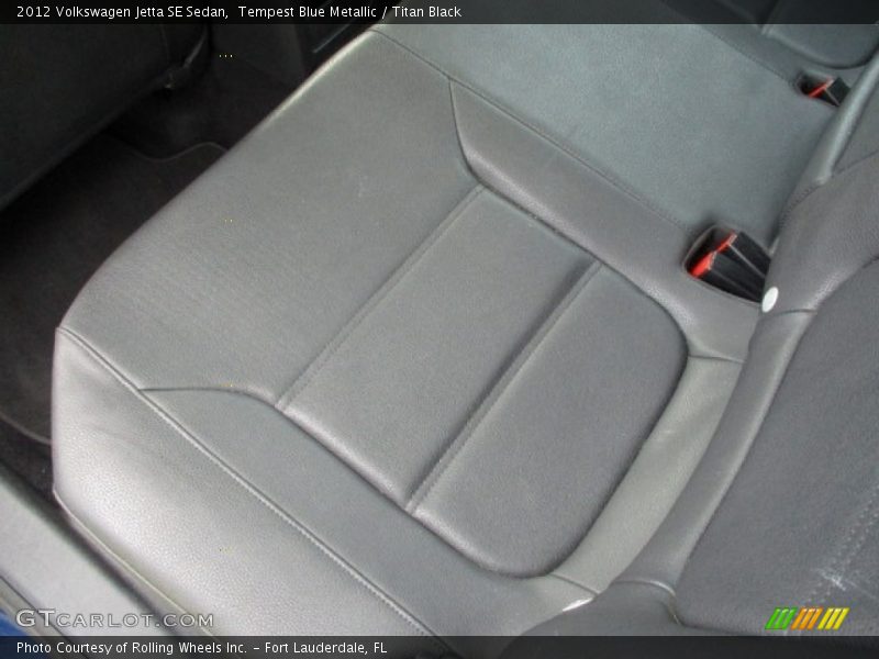 Tempest Blue Metallic / Titan Black 2012 Volkswagen Jetta SE Sedan