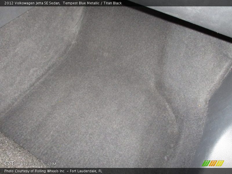 Tempest Blue Metallic / Titan Black 2012 Volkswagen Jetta SE Sedan