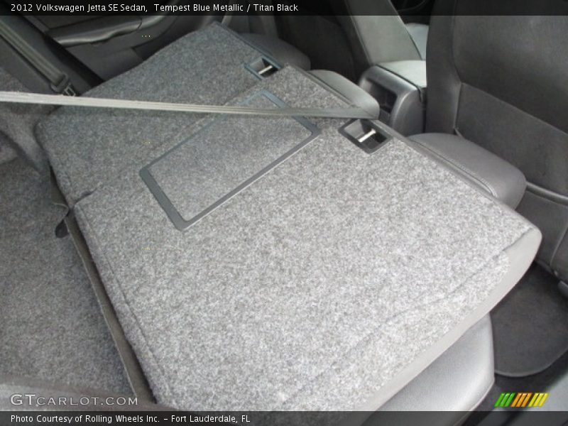 Tempest Blue Metallic / Titan Black 2012 Volkswagen Jetta SE Sedan