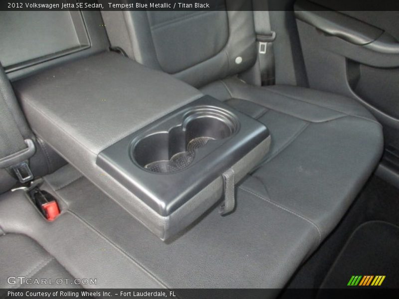 Tempest Blue Metallic / Titan Black 2012 Volkswagen Jetta SE Sedan