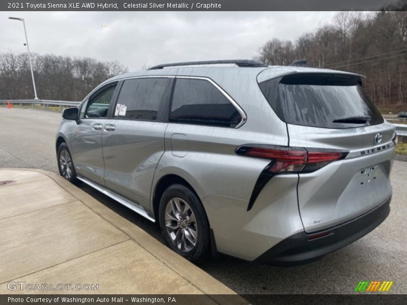 Celestial Silver Metallic / Graphite 2021 Toyota Sienna XLE AWD Hybrid
