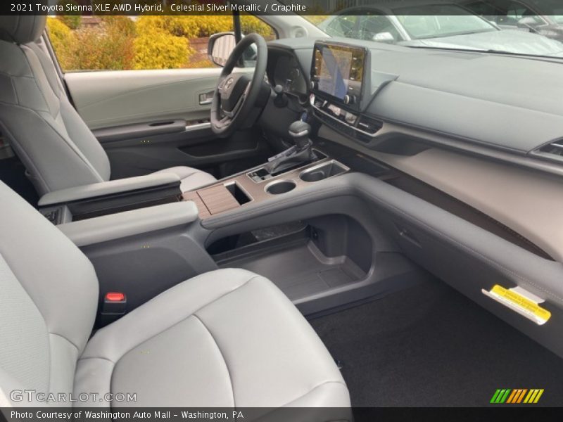 Celestial Silver Metallic / Graphite 2021 Toyota Sienna XLE AWD Hybrid