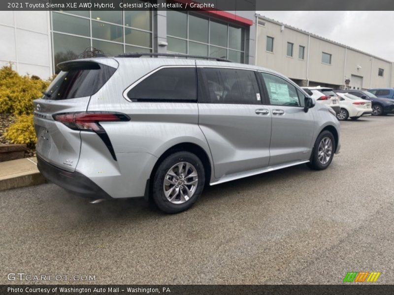  2021 Sienna XLE AWD Hybrid Celestial Silver Metallic