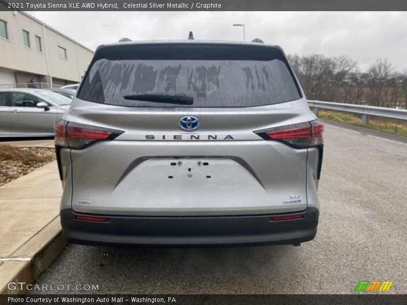 Celestial Silver Metallic / Graphite 2021 Toyota Sienna XLE AWD Hybrid