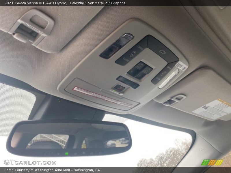 Celestial Silver Metallic / Graphite 2021 Toyota Sienna XLE AWD Hybrid
