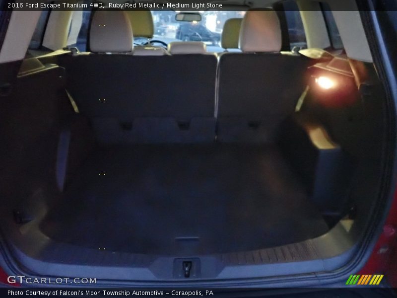 Ruby Red Metallic / Medium Light Stone 2016 Ford Escape Titanium 4WD