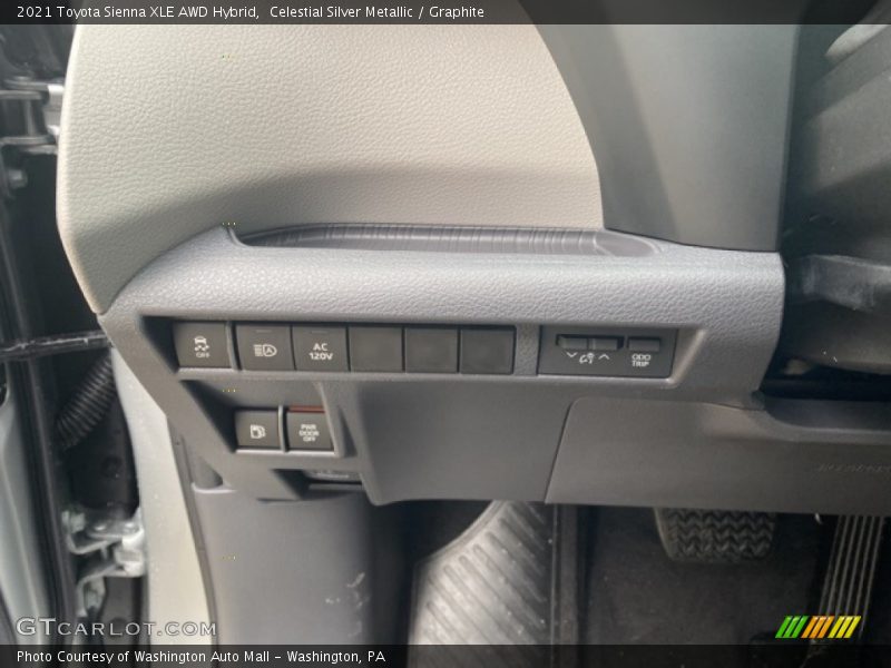 Celestial Silver Metallic / Graphite 2021 Toyota Sienna XLE AWD Hybrid