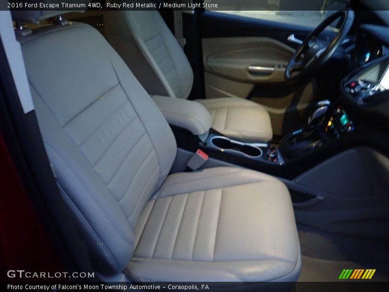 Ruby Red Metallic / Medium Light Stone 2016 Ford Escape Titanium 4WD