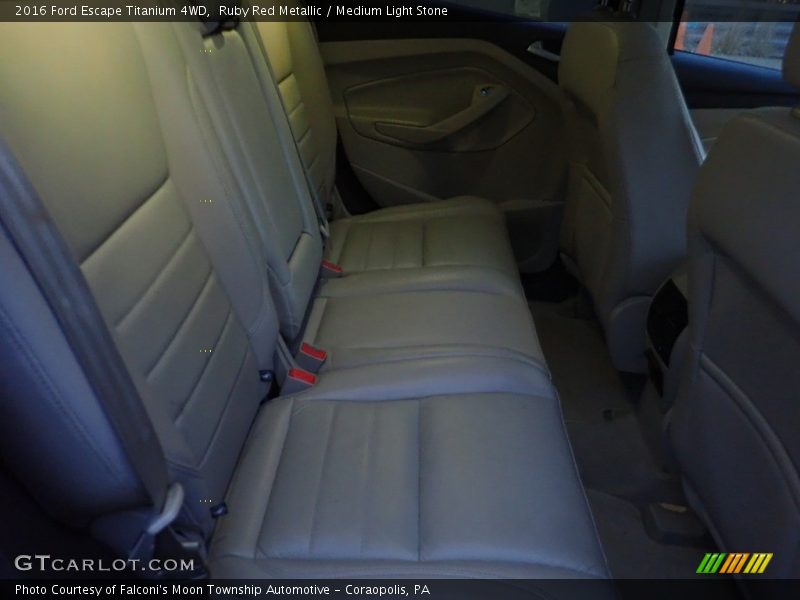 Ruby Red Metallic / Medium Light Stone 2016 Ford Escape Titanium 4WD