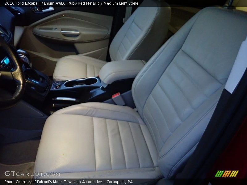 Ruby Red Metallic / Medium Light Stone 2016 Ford Escape Titanium 4WD