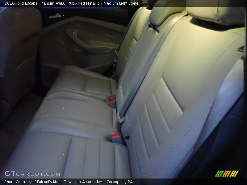 Ruby Red Metallic / Medium Light Stone 2016 Ford Escape Titanium 4WD
