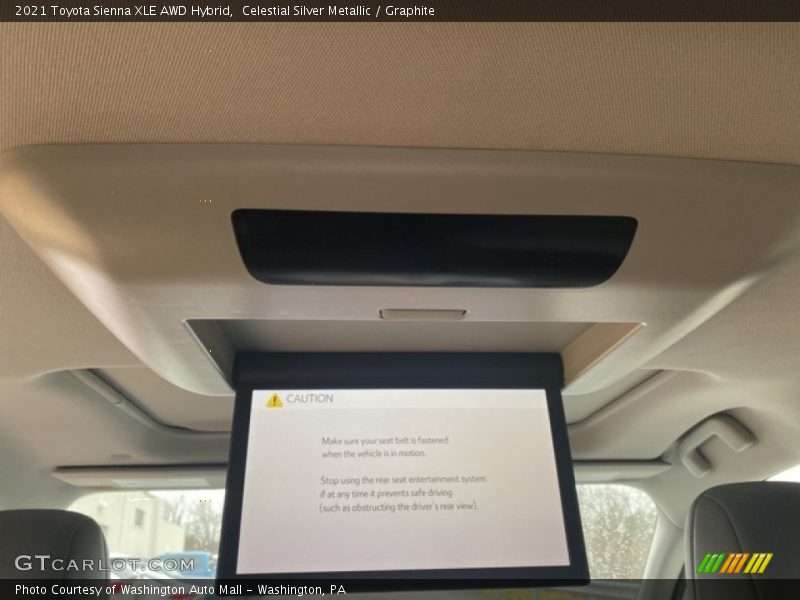 Celestial Silver Metallic / Graphite 2021 Toyota Sienna XLE AWD Hybrid
