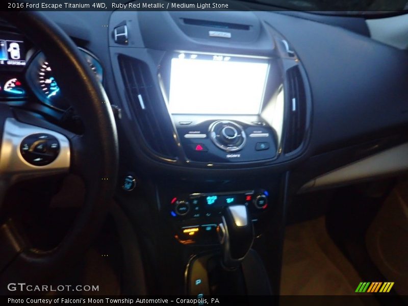 Ruby Red Metallic / Medium Light Stone 2016 Ford Escape Titanium 4WD